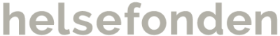 Helsefondens logo grå